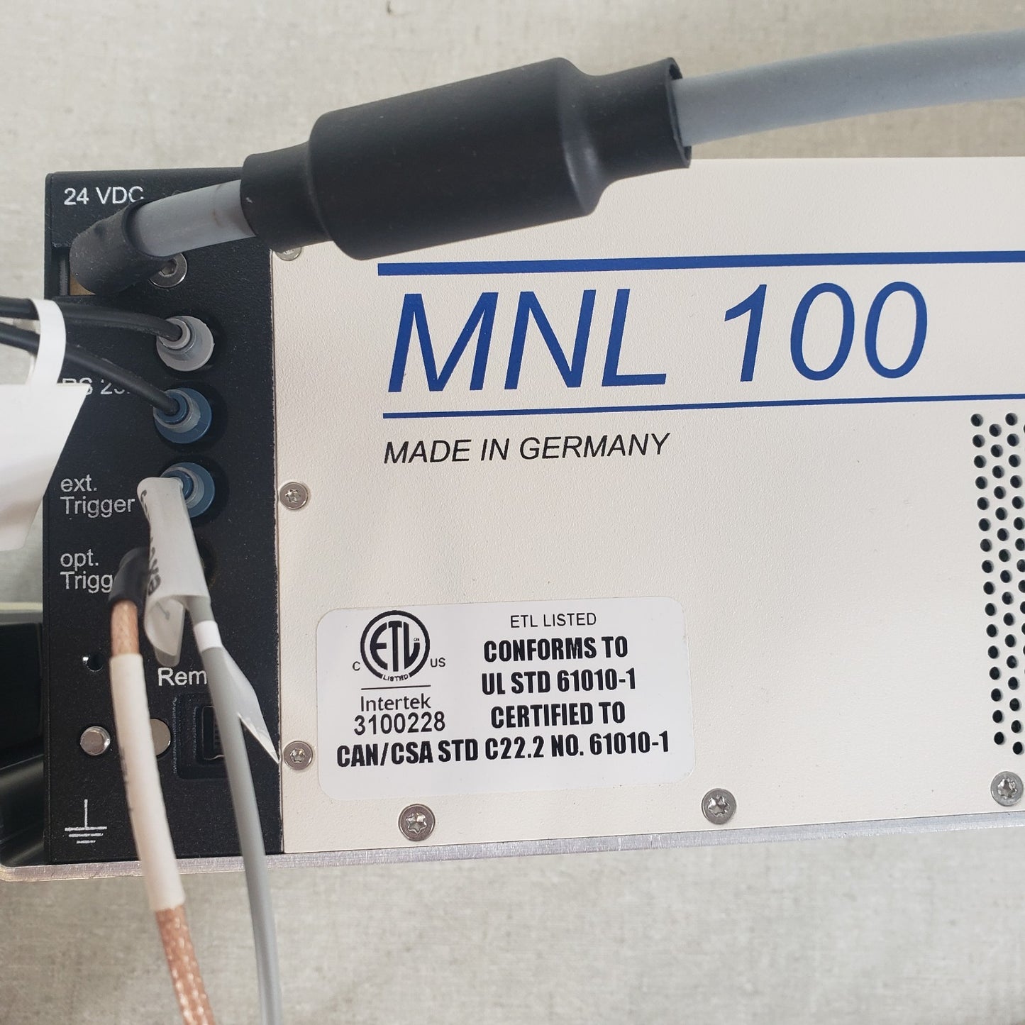 LTB Lasertechnik Berlin MNL-100 UV Nitrogen Laser 337.1nm MALDI LIF
