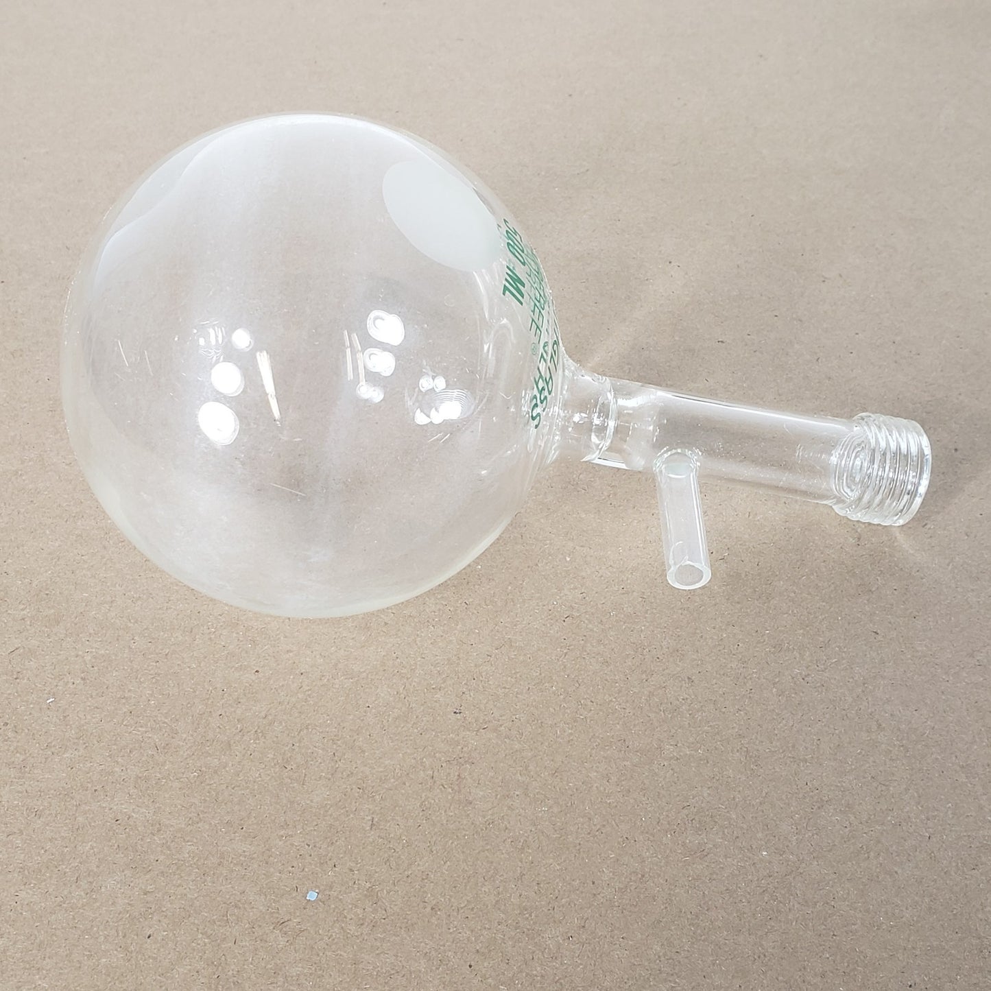 Lot of 3 Chemglass AF-0529-07/0094-04 Airfree Round Bottom Flasks 1000/500mL