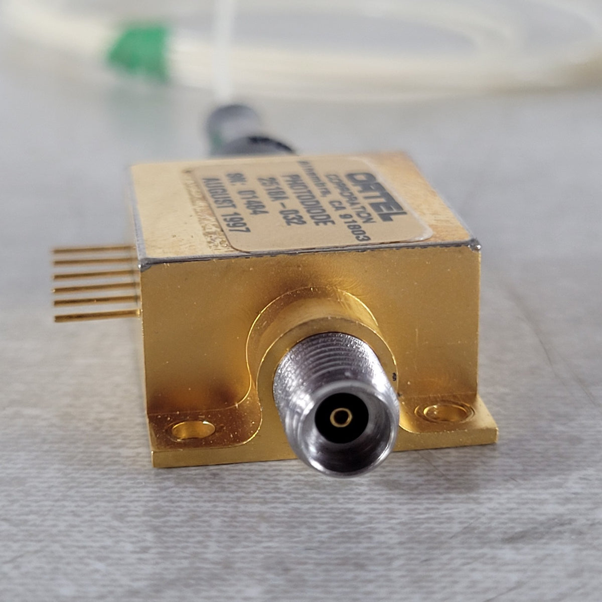 Ortel 2518A-032 15GHz Fiber Optic Photodiode RF Receiver FC/APC Pigtail