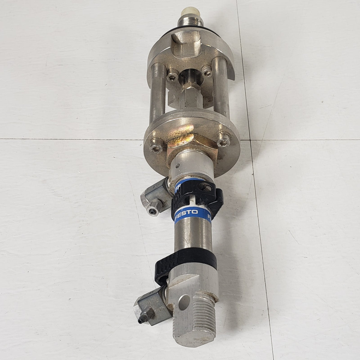 Festo DENU-20-25PPV-A KF40 Pneumatic Bellows Linear Vacuum Feedthrough