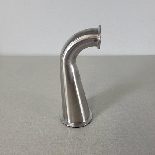 Sanitary Stainless Steel Tri-Clamp Reducing Elbow N180913AX111-01 ELB 1" to 3"