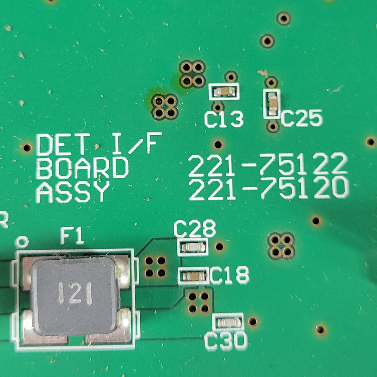 Shimadzu 221-75122 221-75120 Det I/F Circuit Board from a GC-2014AFsc