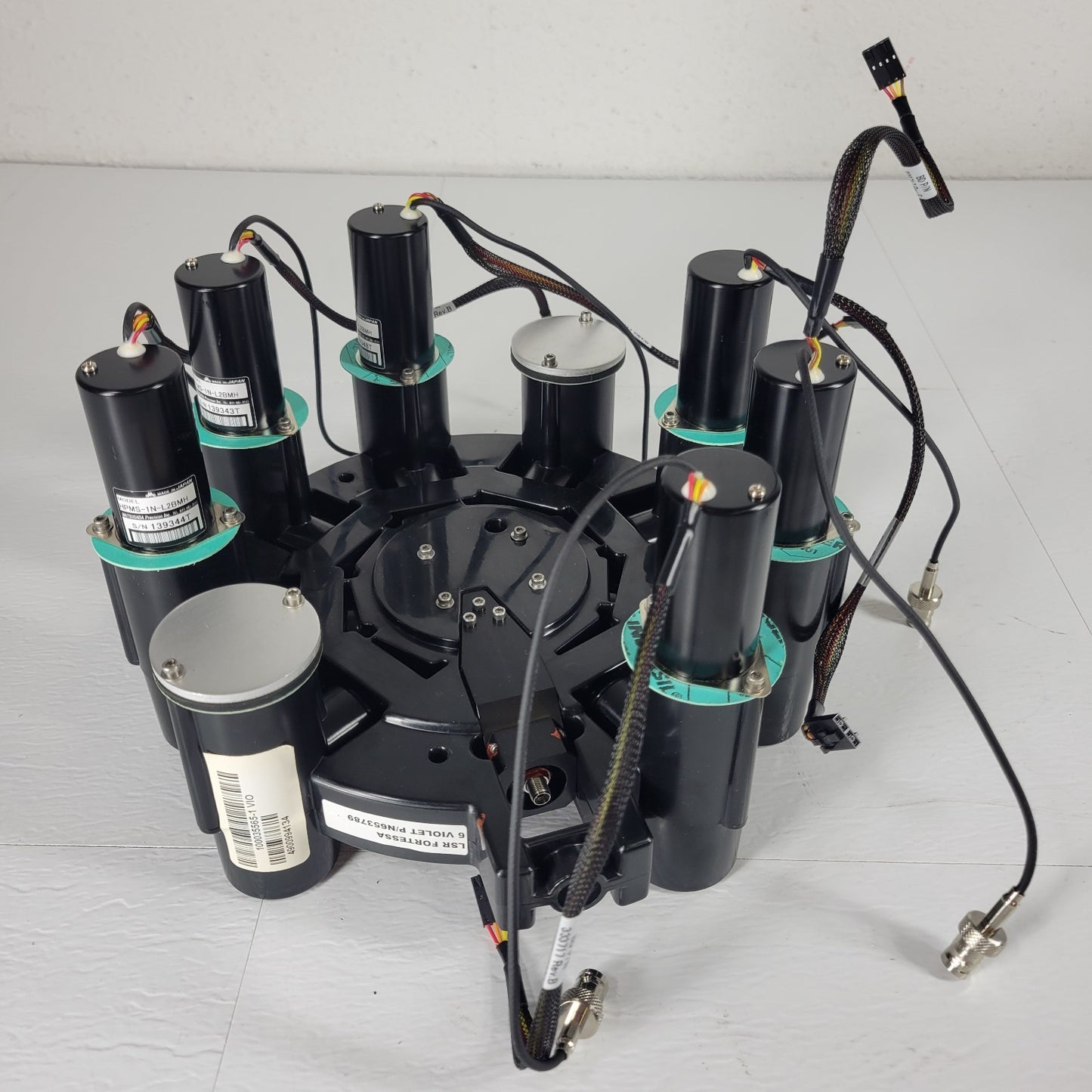 BD 653789 LSRFortessa PMT Carousel Assembly w/ HPMS1NL2BMH Photomultiplier Modul
