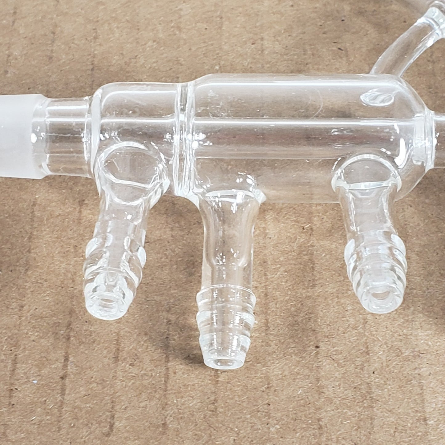 Chemglass CG-1240-05 Short Path Jacketed Distillation Head 14/20 Inner Joints