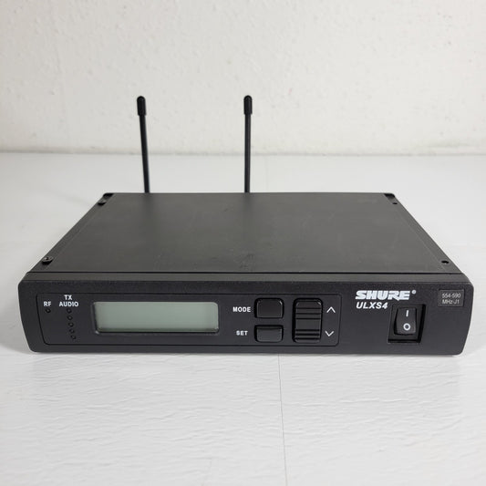 SHURE Wireless Controller ULXS4 J1 554-590MHz, Both Antennae, No Power Supply