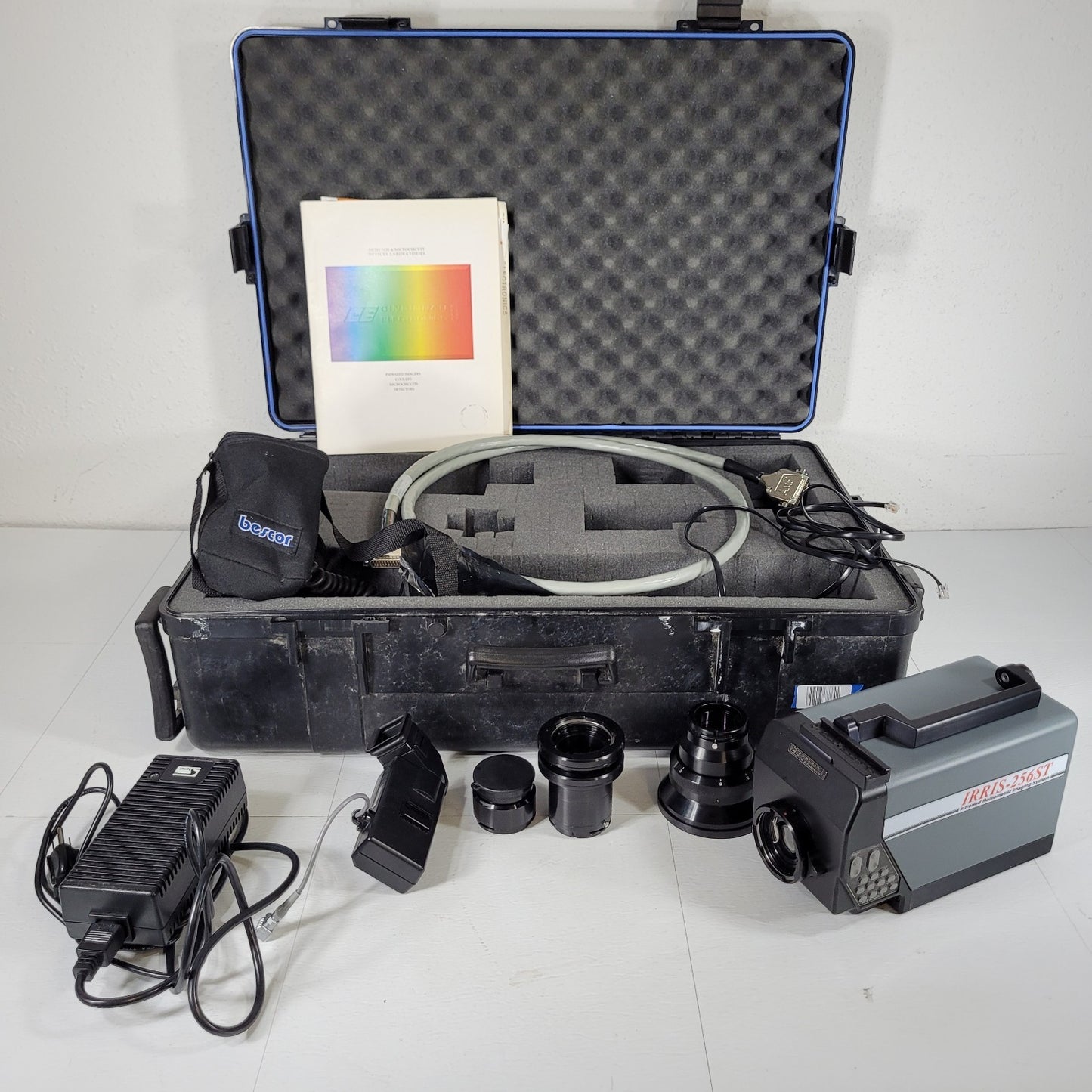 TESTED Cincinnati Electronics IRRIS-256ST MWIR InSb Thermal Camera w/ Lens