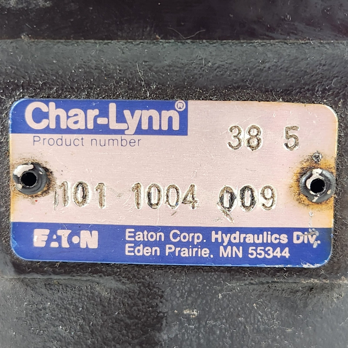 Eaton Char-Lynn 101-1004-009 H Series LSHT Hydraulic Motor 9.7 CID UNTESTED