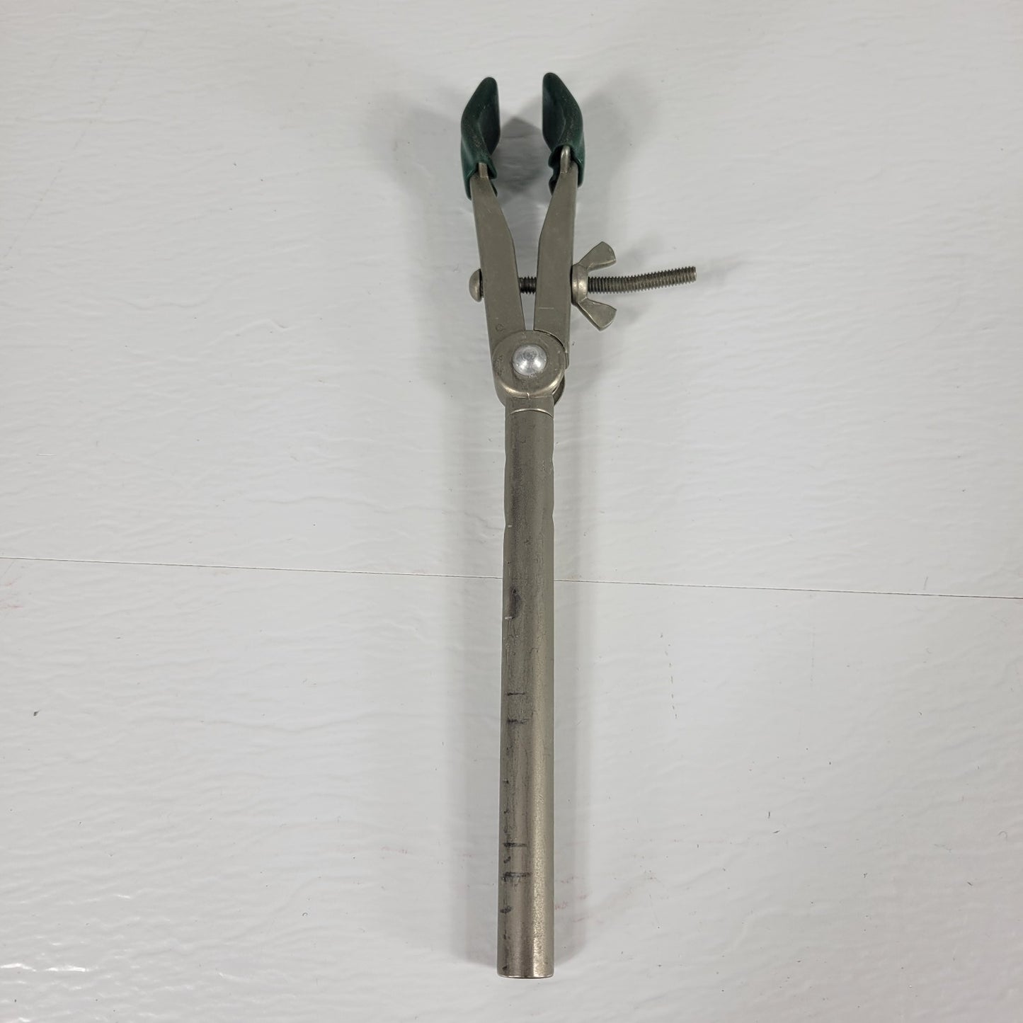 Lot Of 10 Talon 1" 2-Prong Lab Clamps 8" Long 8/10 Single 2/10 Double Adjustment