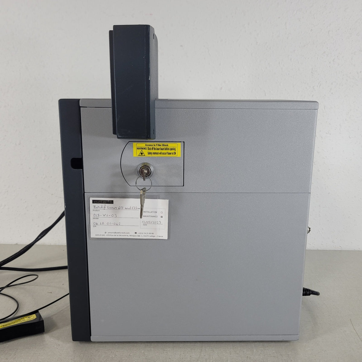 Picometrics ZetaLIF Discovery DIS-VI-03 Laser Fluorescence Detector