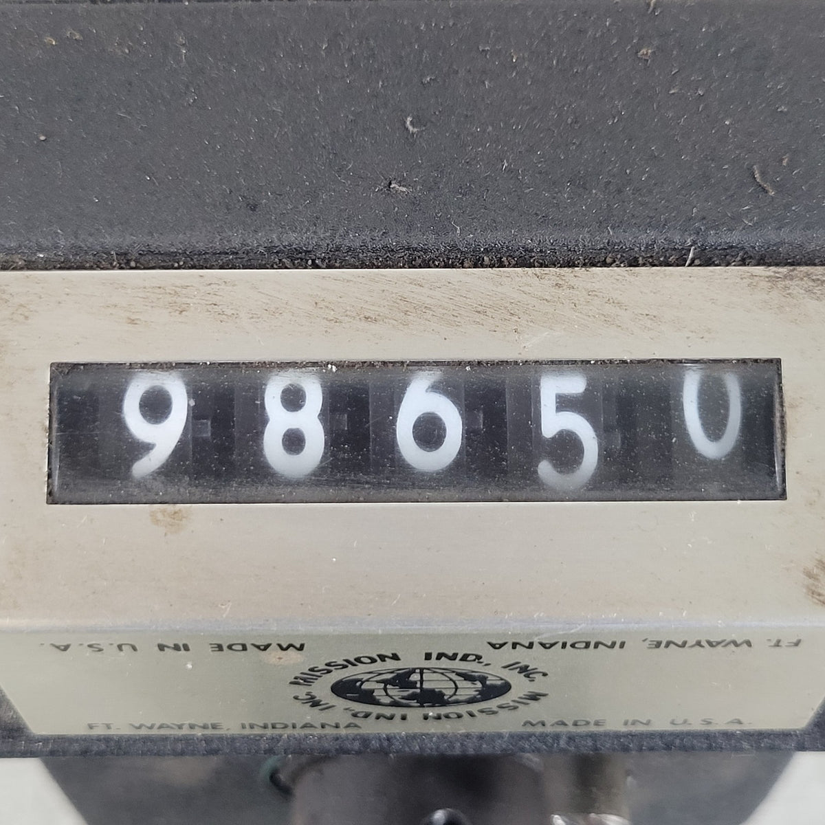 Mission Industries 5-Digit Mechanical Position Indicator Counter w/ Handwheel