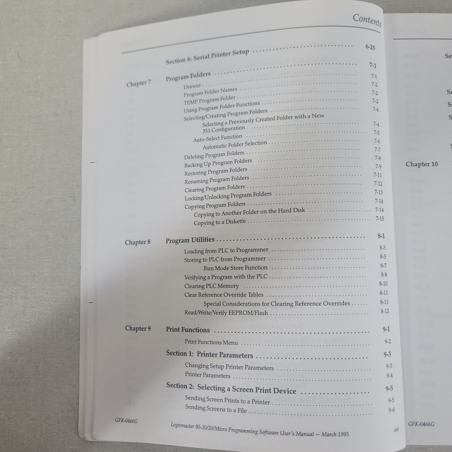 GE Fanuc GFK-0466G Logicmaster 90 Series 90-30/20/Micro Programming User Manual