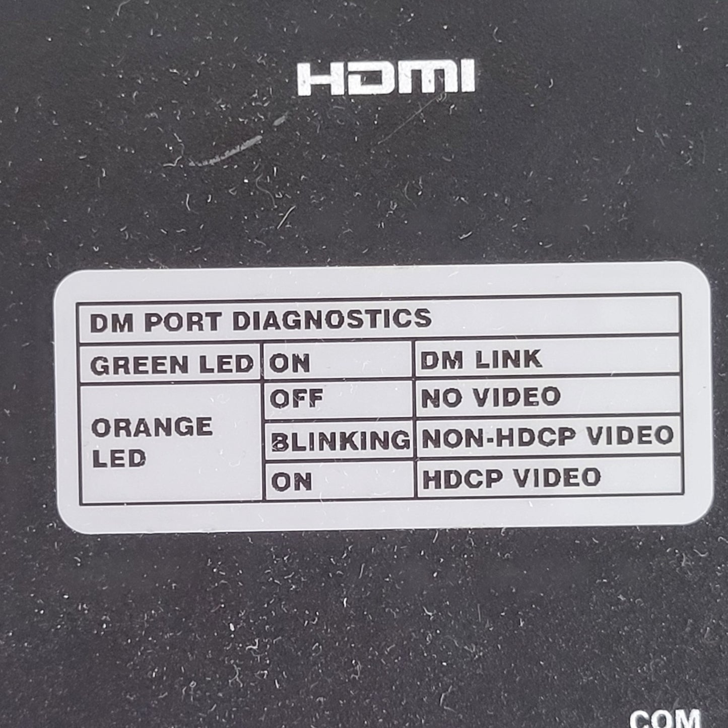 Crestron DM-RMC-200-C DM 8G+ Receiver Room Controller HDMI w/ Power Supply