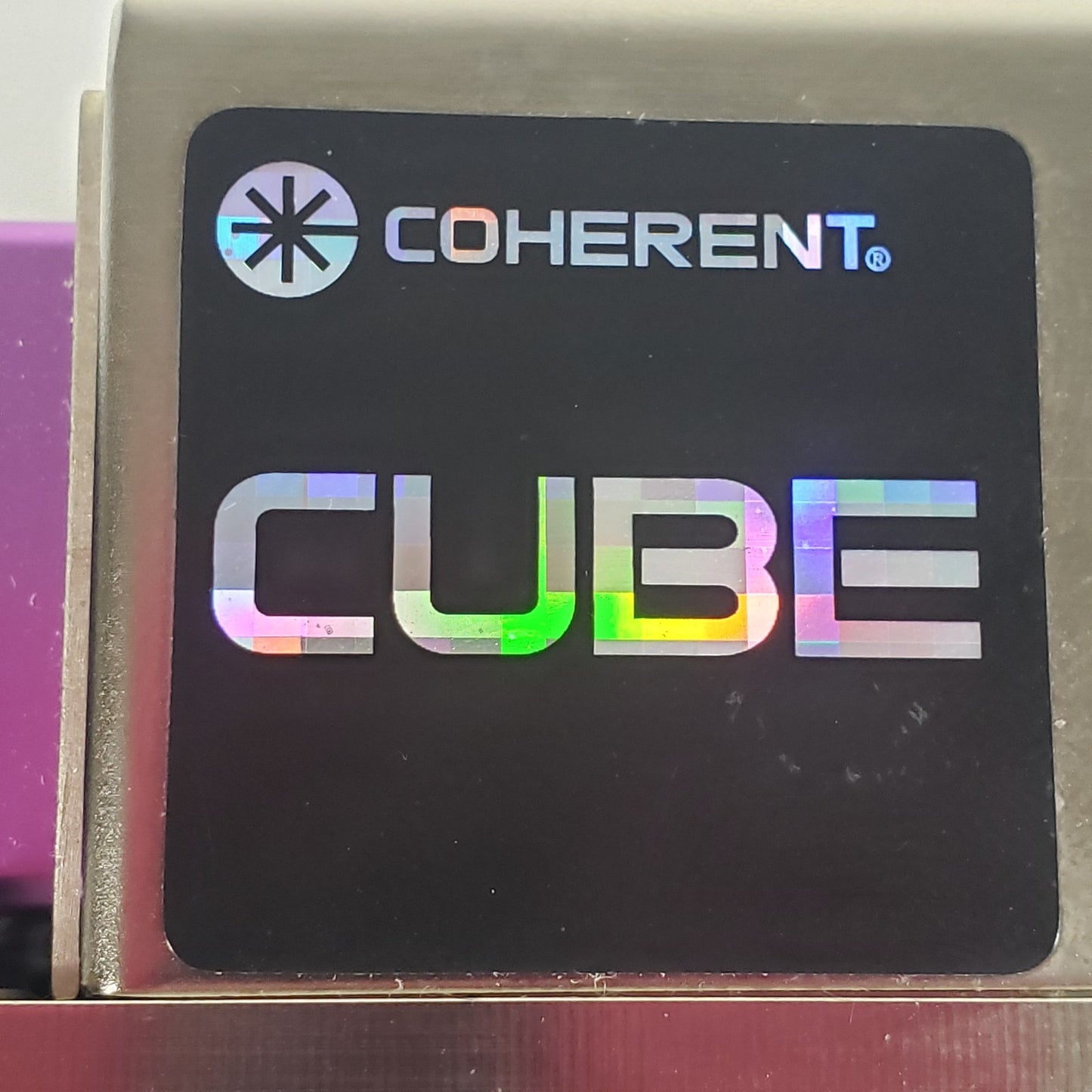 TESTED Coherent CUBE 1174298 405nm 50mW Violet Diode Laser 80mW Output