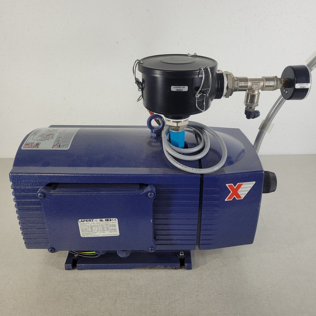 Becker VX4.25 Oil-Free Dry Rotary Vane Vacuum Pump 30m3/h 3-Phase 100mbar