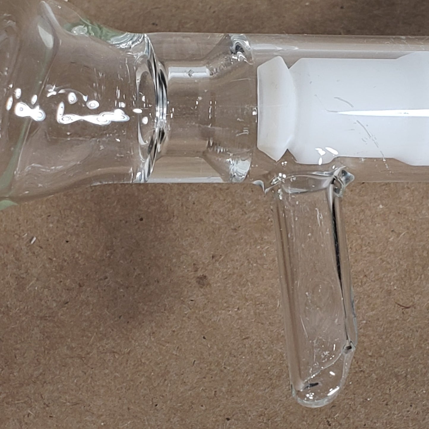 Chemglass AF-0529 500mL Schlenk Airfree Round Bottom Flask Single Neck 24/40