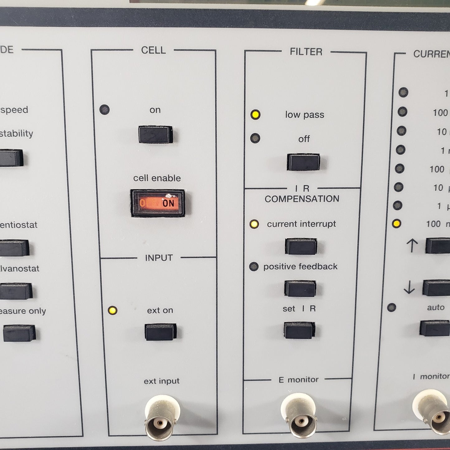 EG&G PAR Princeton Applied 273A Potentiostat Galvanostat BNC GPIB Cables