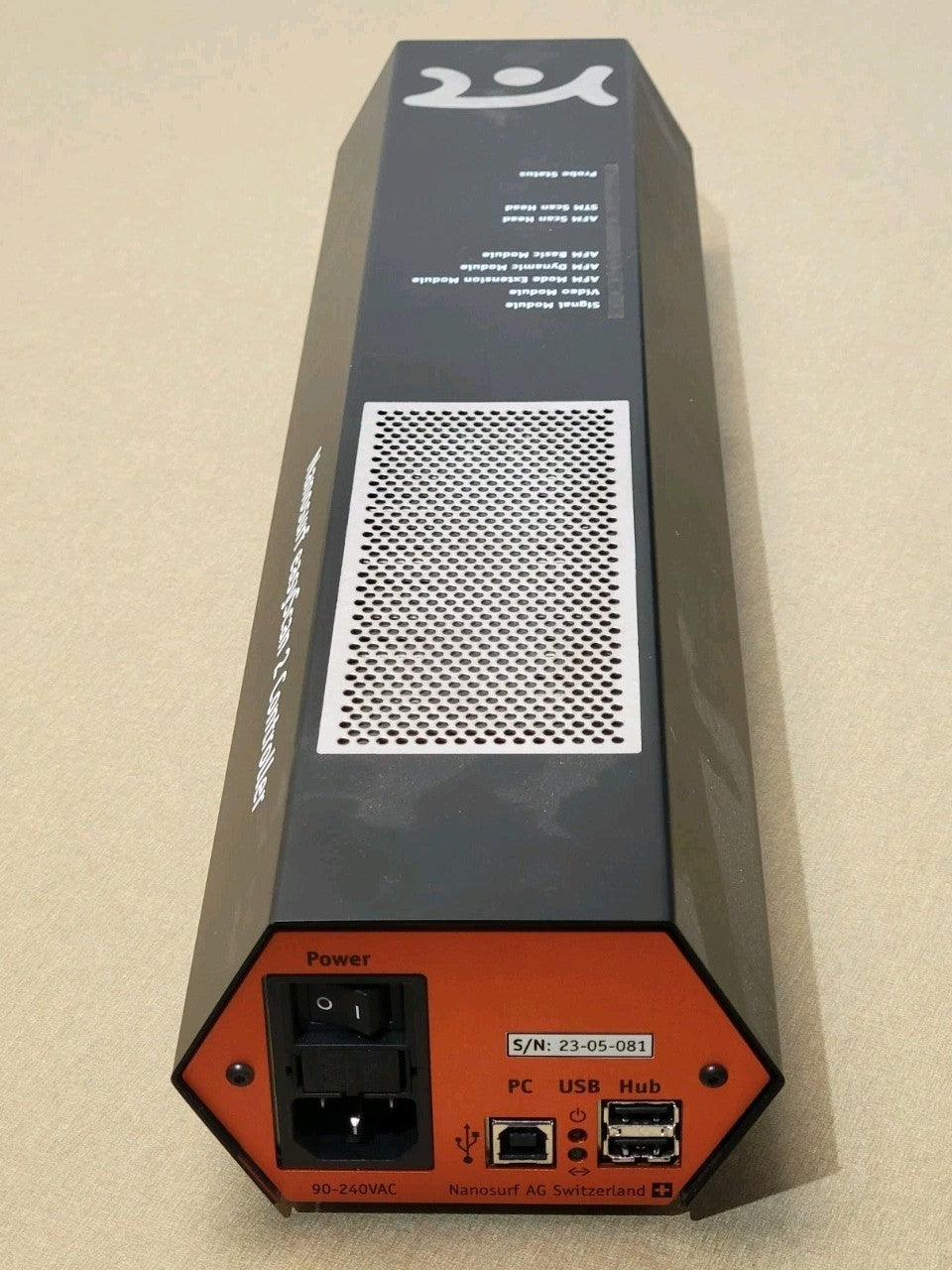 TESTED Nanosurf easyScan 2 AFM Atomic Force Microscope 110um w/ Controller, PC