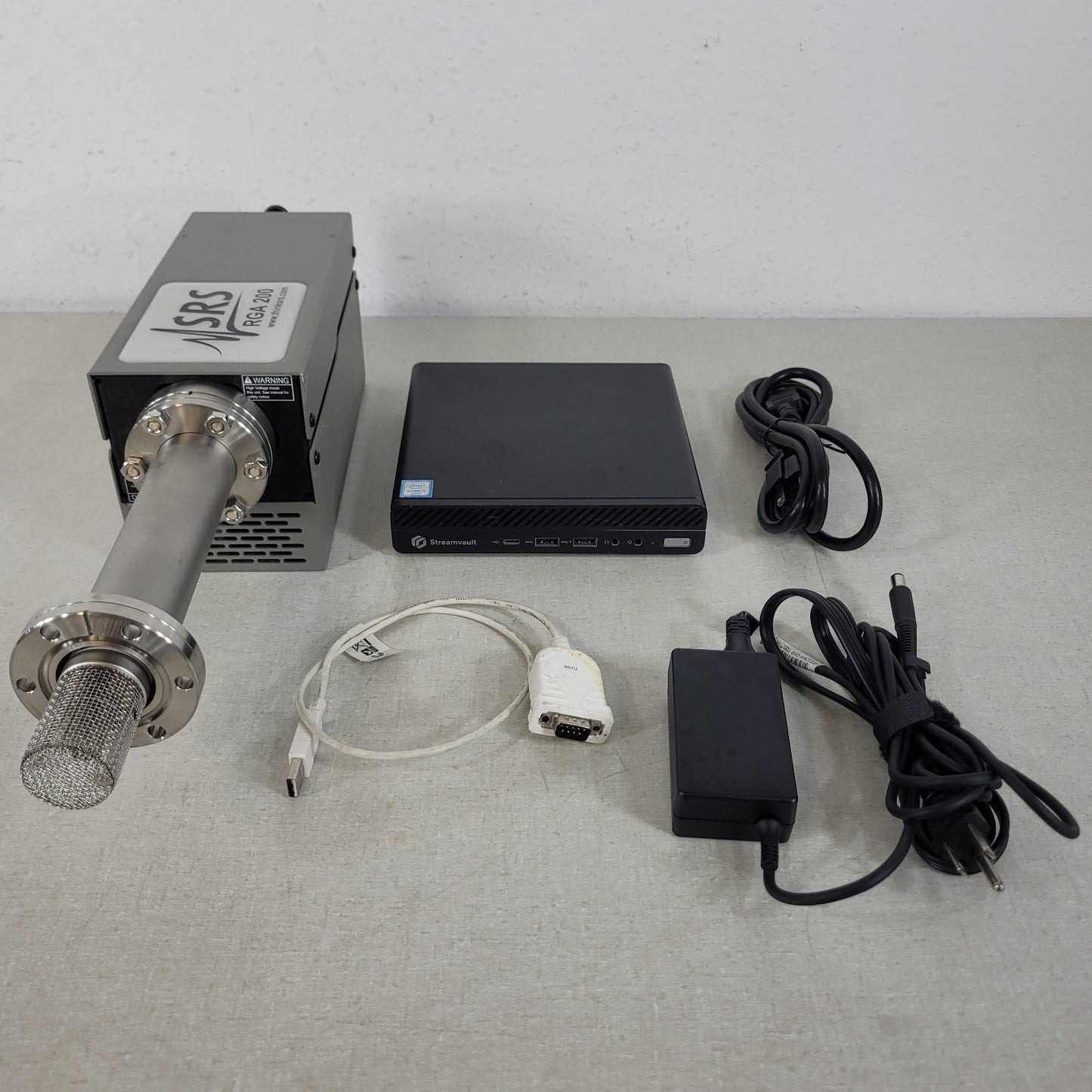 TESTED SRS RGA200 200AMU CEM Residual Gas Analyzer UHV Mass Spectrometer 2.75"CF