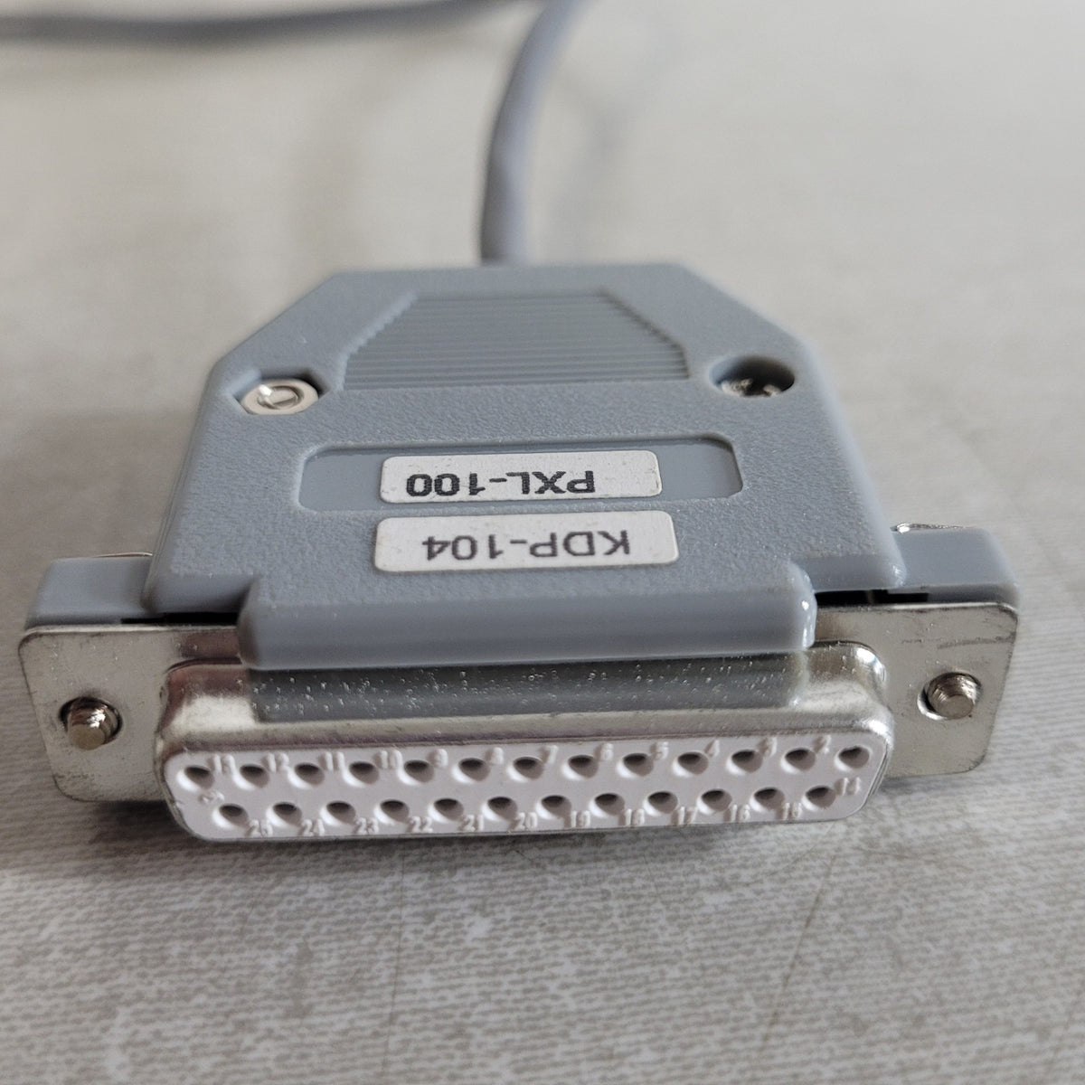 Keri Systems KDP-104 PXL-100 RS-232 DB25 Female/Female Serial Interface Cable
