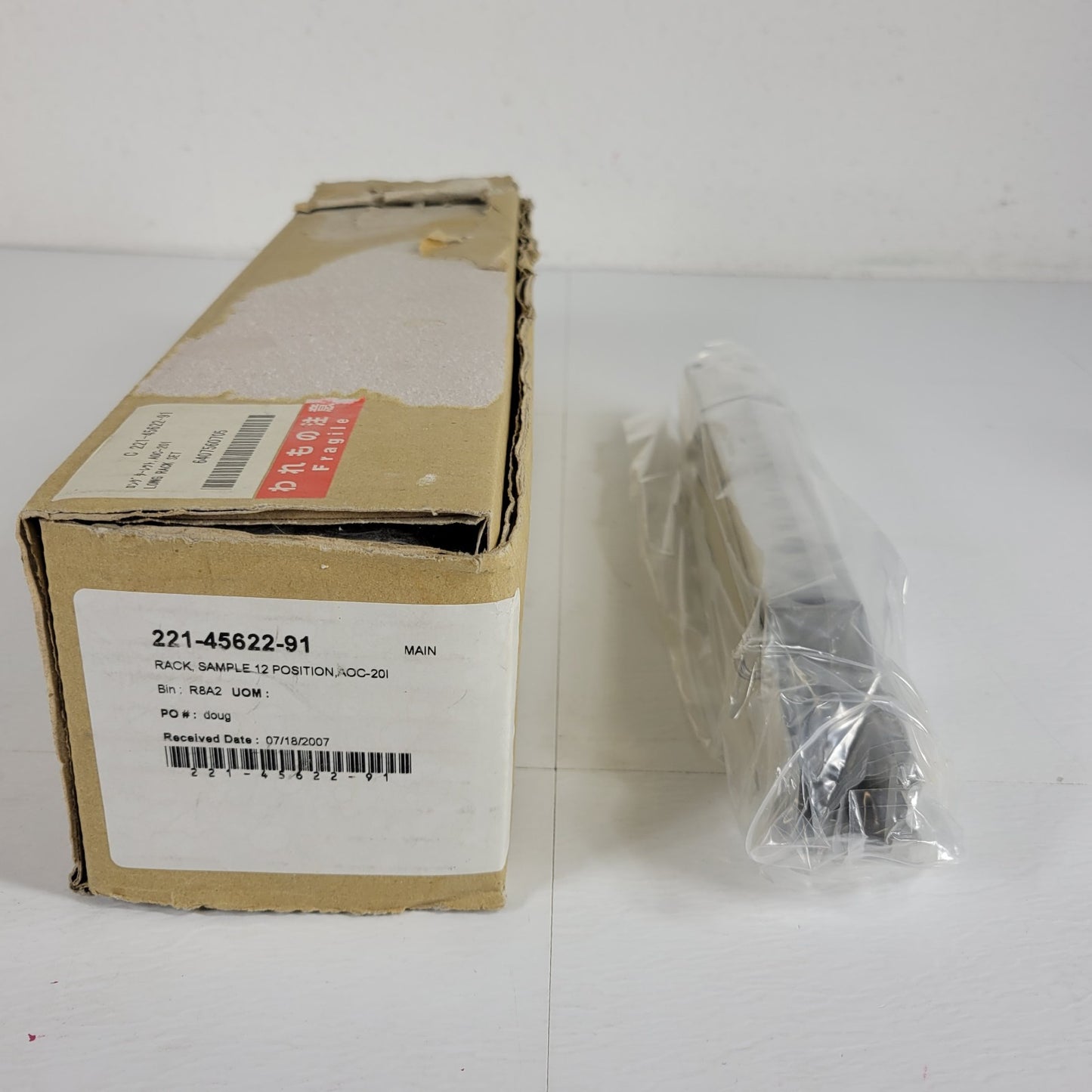 Shimadzu 221-45622-91 12 Position Sample Rack for AOC-20i GC Auto Sampler