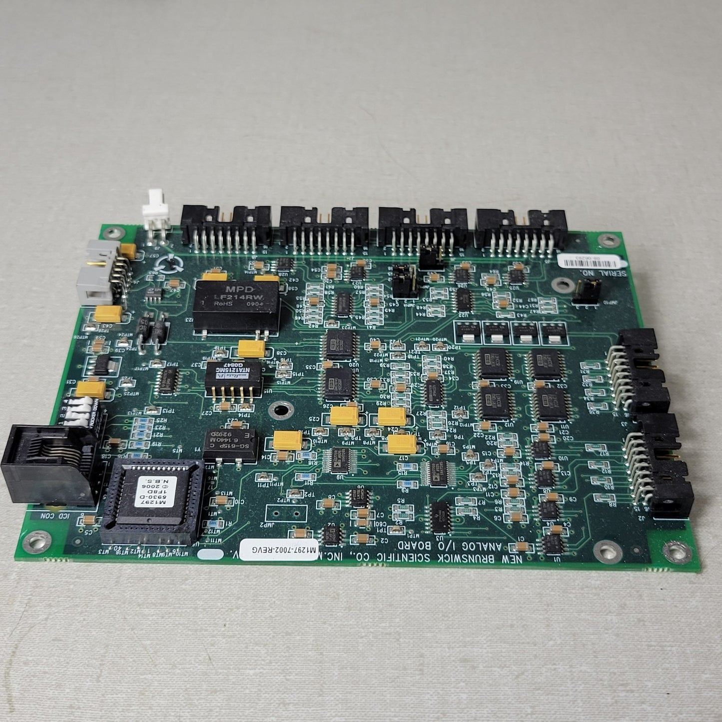 Eppendorf New Brunswick M1297-7002 Rev G Analog I/O Board for CelliGen BLU Biore