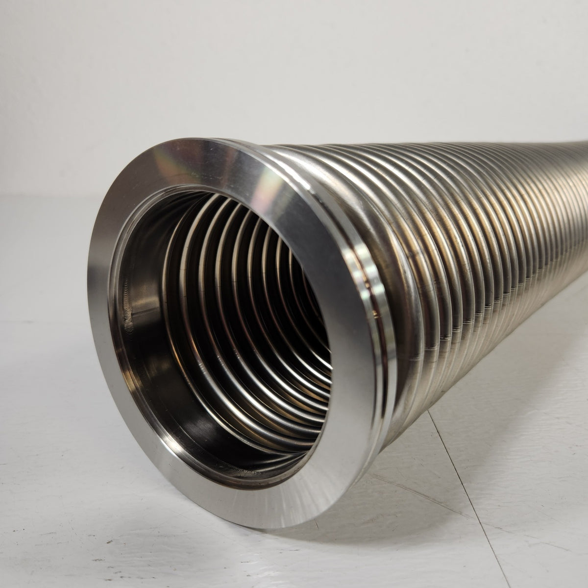 ISO-K100 NW100 36" Long Stainless Steel Flexible Vacuum Bellows Hose ISO Flanges