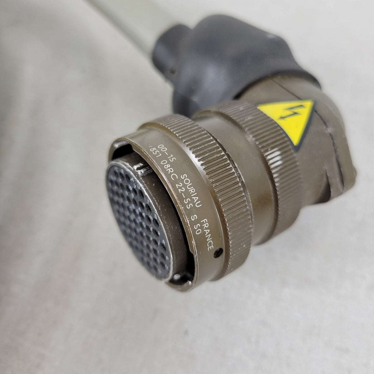 Alcatel ATP 1500M CFV3000M Turbo Pump Controller Cable 75-Pin Connectors