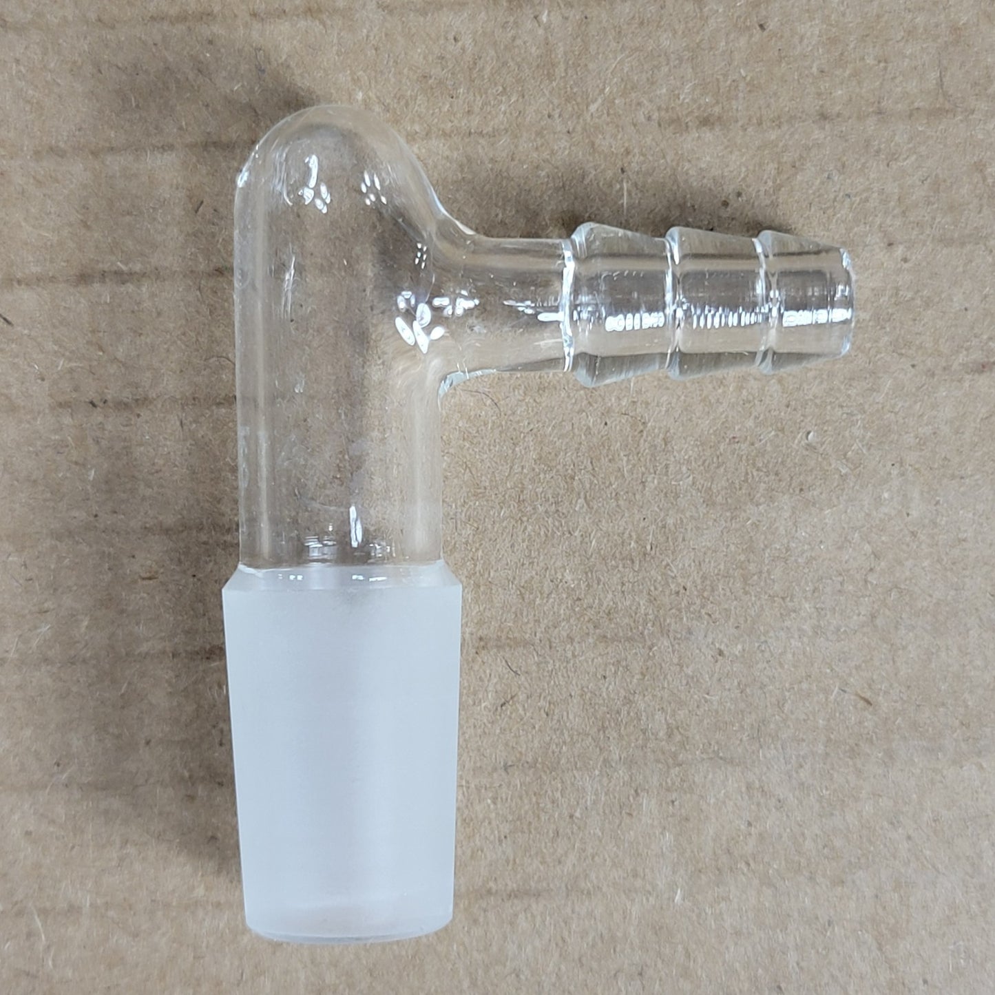 Lot Of 12 Chemglass CG-1014-14 Glass 90° Bent Inlet Adapter 14/20 Inner Joint