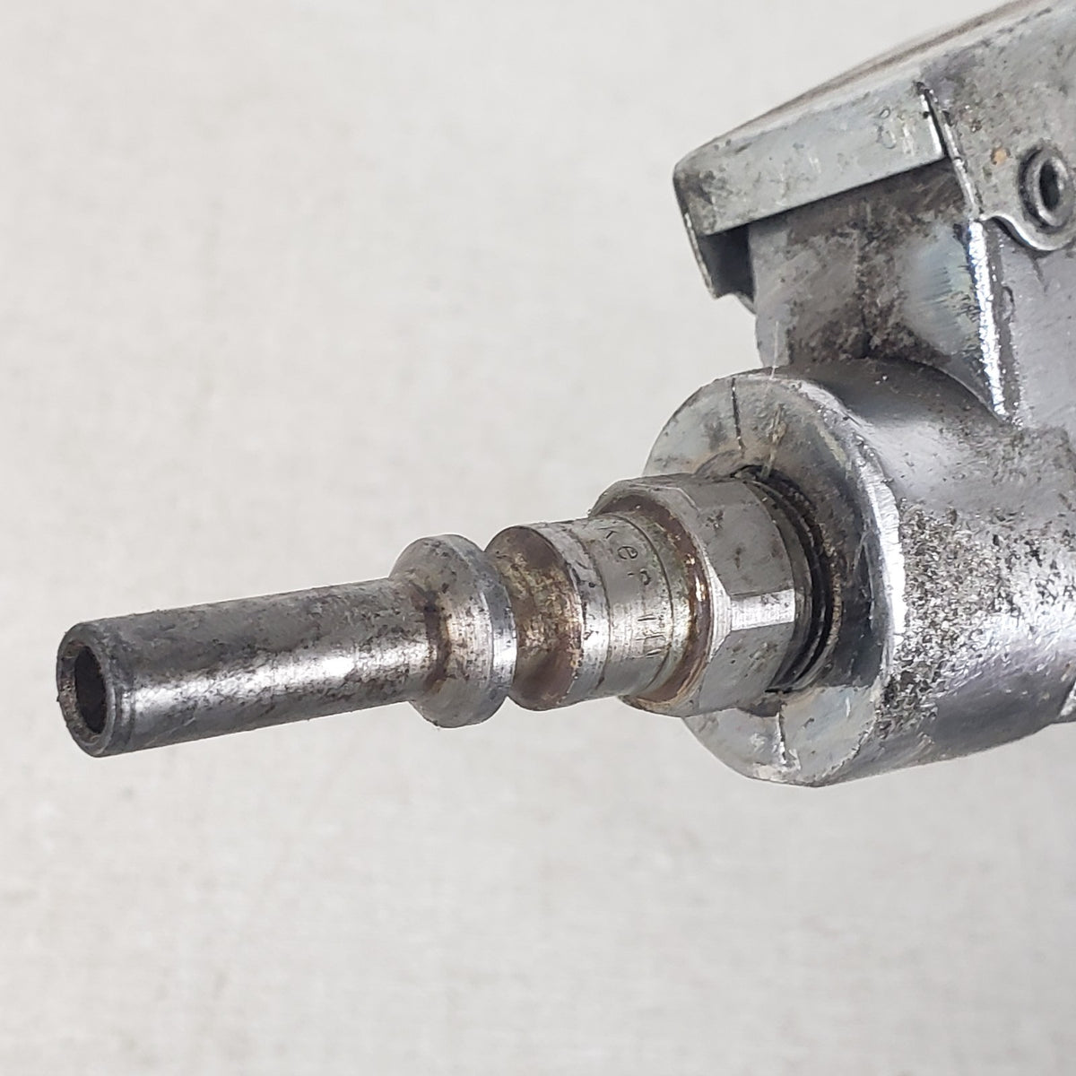 Industrial Hydraulic Fluid Dispensing Gun Trigger Nozzle w/ Hose Fittings