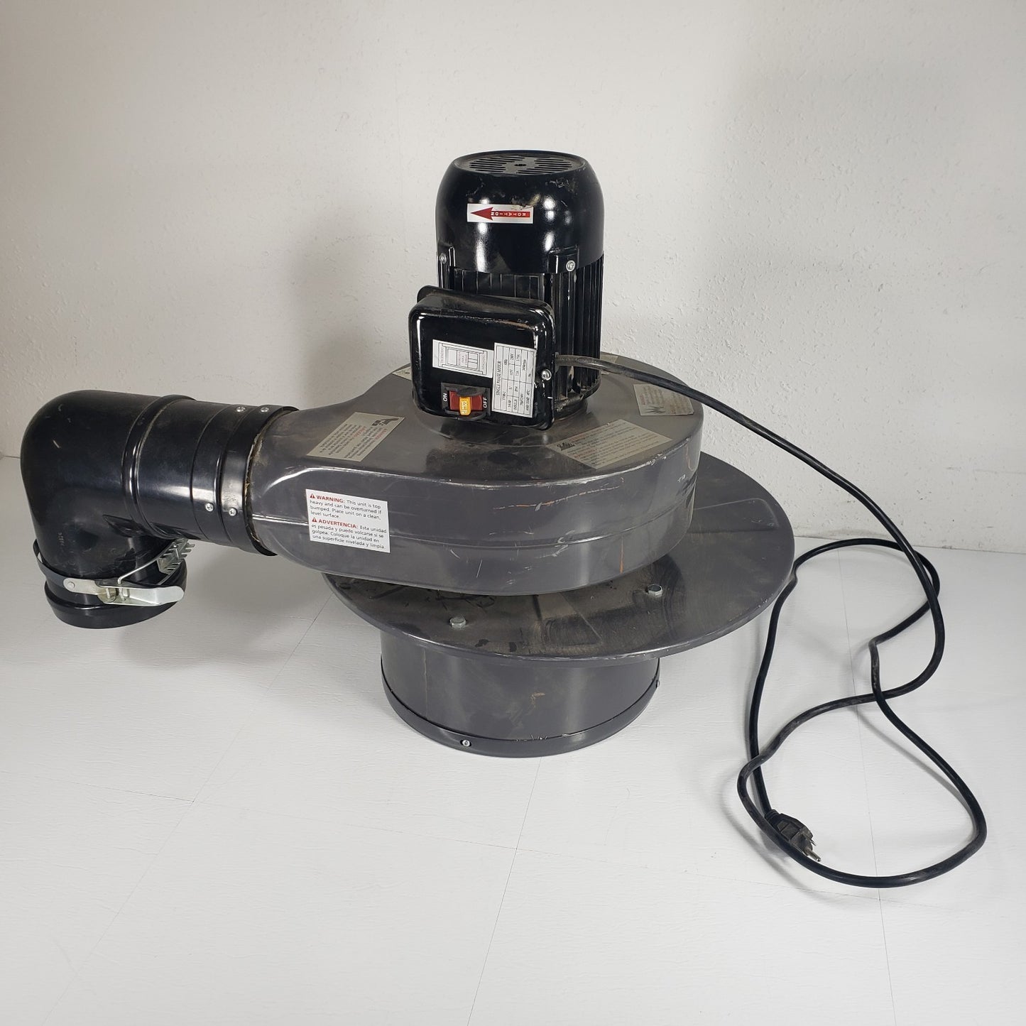 Dayton 3AA31B 2-Stage Dust Collector 3/4HP 600 CFM 115/230V Manual