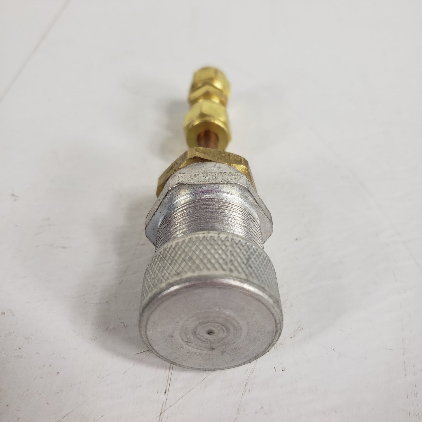 Danfoss Hansen 5400-S2-8 1/2in Refrigerant Coupler Male to 1/4in Swagelok