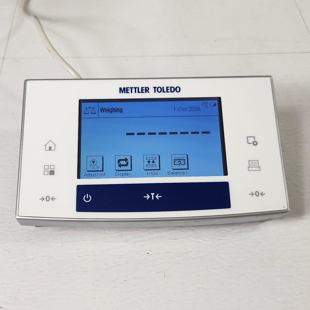 TESTED Mettler Toledo 11107899 XS204 Touchscreen Terminal Display w/ Stand