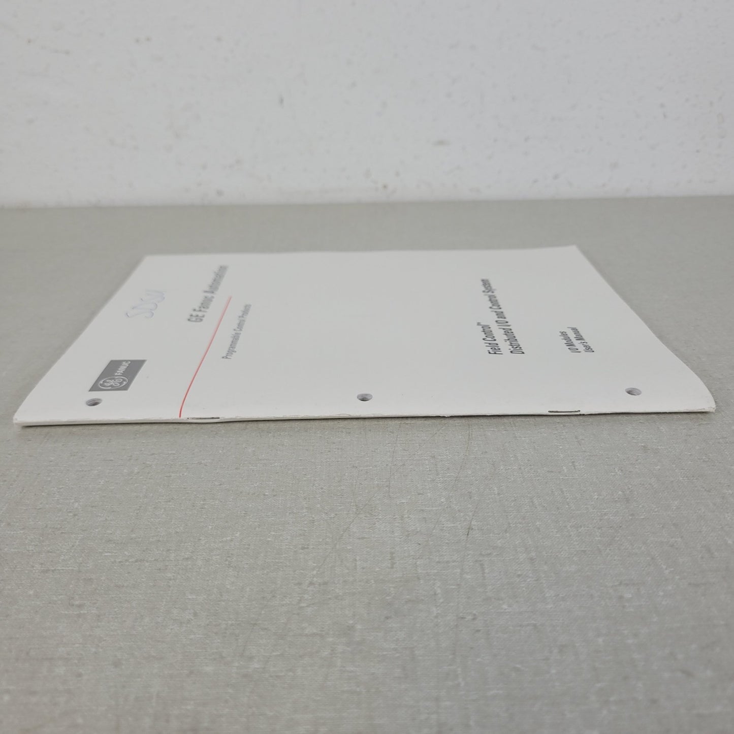 GE Fanuc GFK-0826 Field Control Distributed I/O Modules User Manual PLC Original