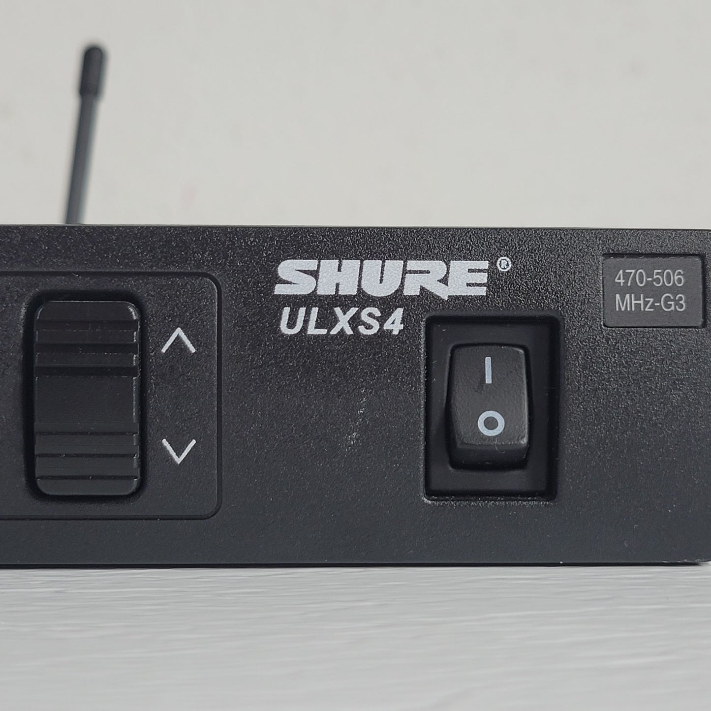 Shure ULXS4-G3 Wireless Receiver w/ ULX1-G3 Bodypack 470-506MHz
