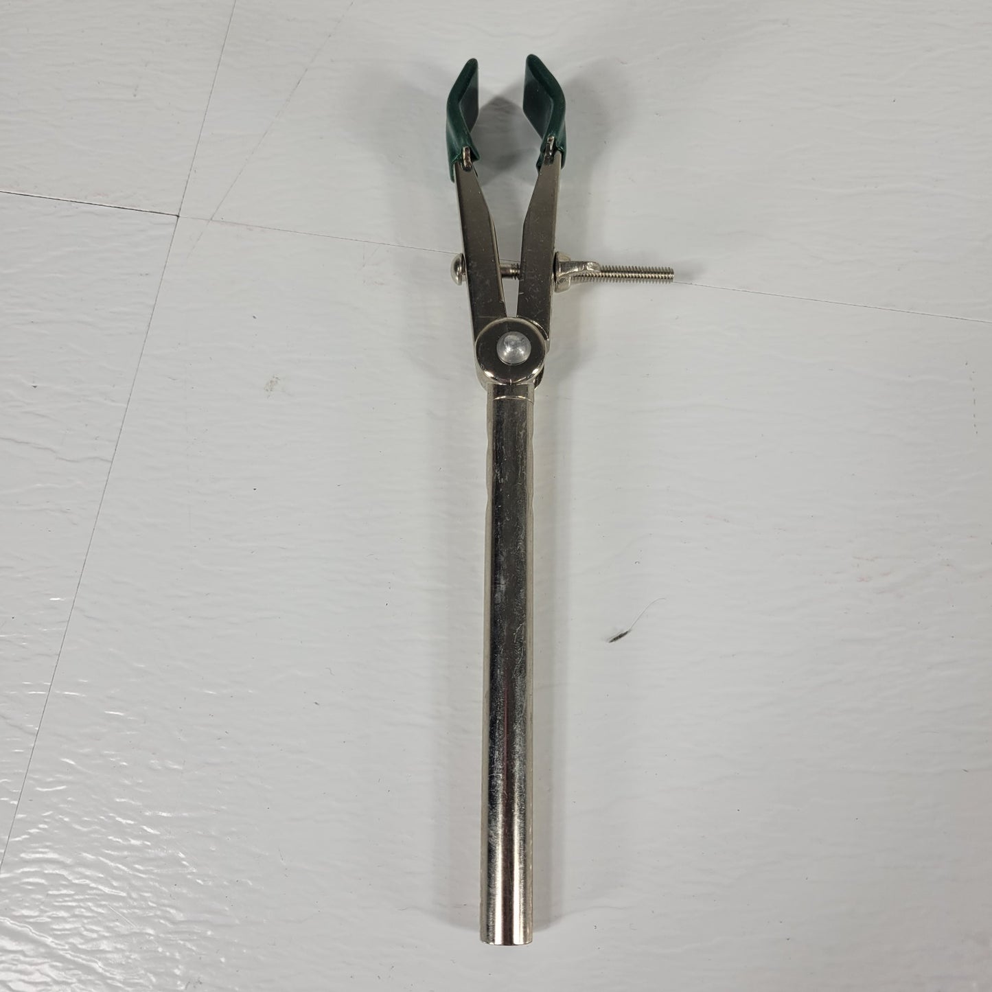 Lot Of 10 Talon 1" 2-Prong Lab Clamps 8" Long 8/10 Single 2/10 Double Adjustment