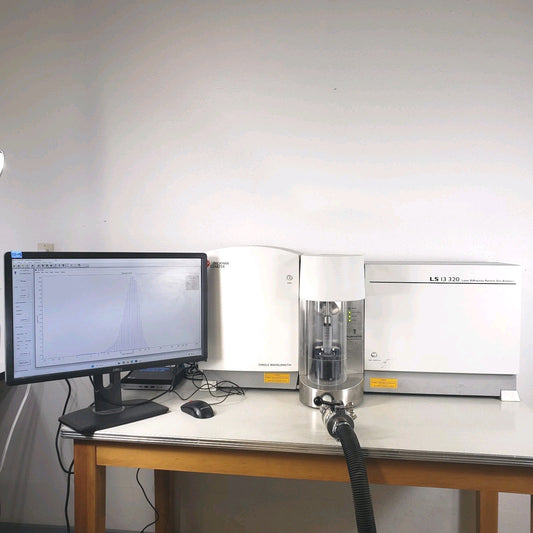 TESTED Beckman Coulter LS 13 320 Particle Size Analyzer w/ DPS Tornado & PC