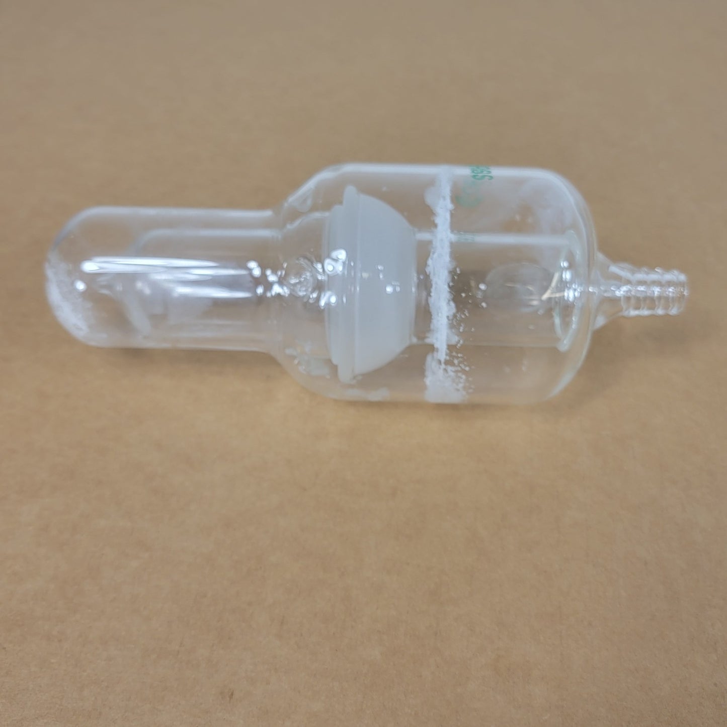 Chemglass CG-4522-02 High Capactiy Bubbler w/Check Valve 3/4" OD Side Arm