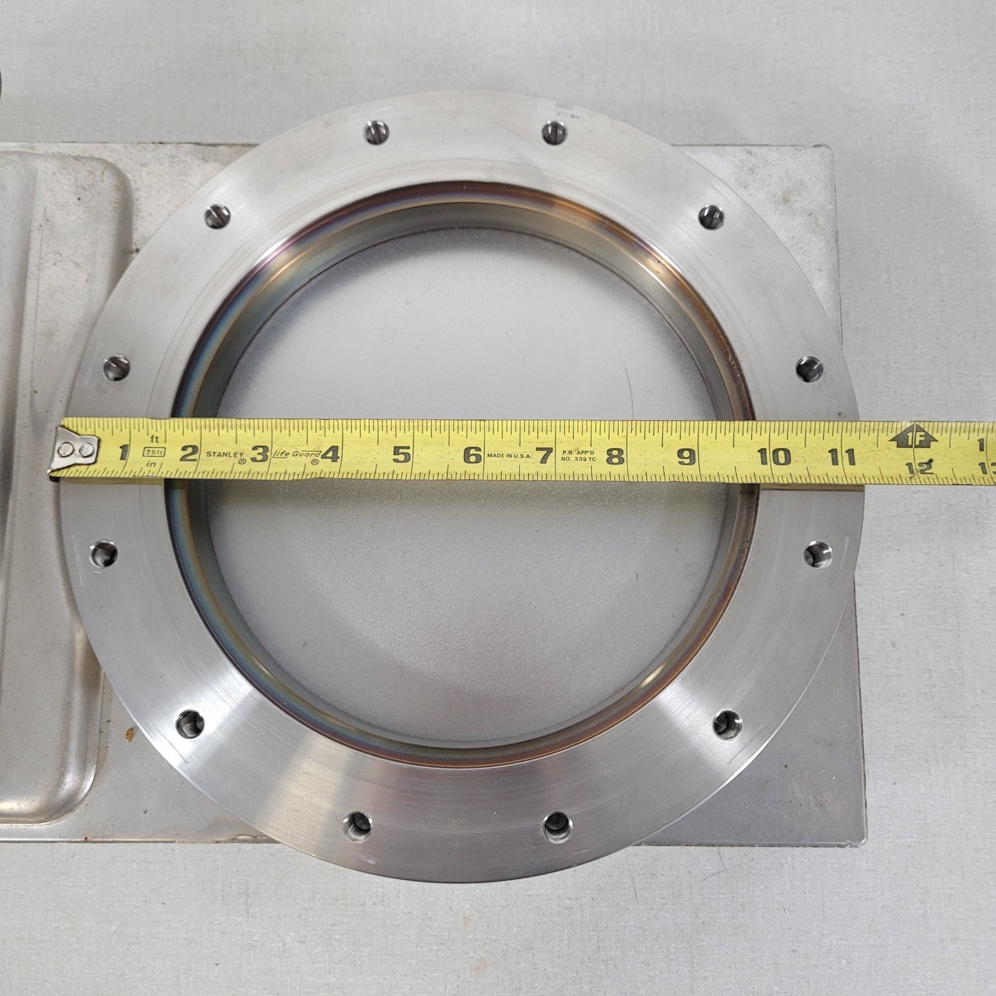 TESTED VAT F14-99899 ISO-200F ISO200-F 8in Pneumatic Gate Valve High Vacuum SS