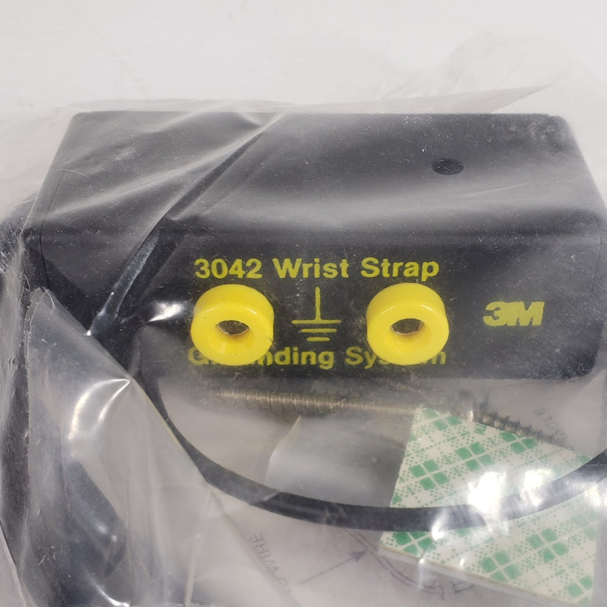 3M 3042 Wrist Strap Grounding System ESD Anti-Static Dual Banana Jack Cord