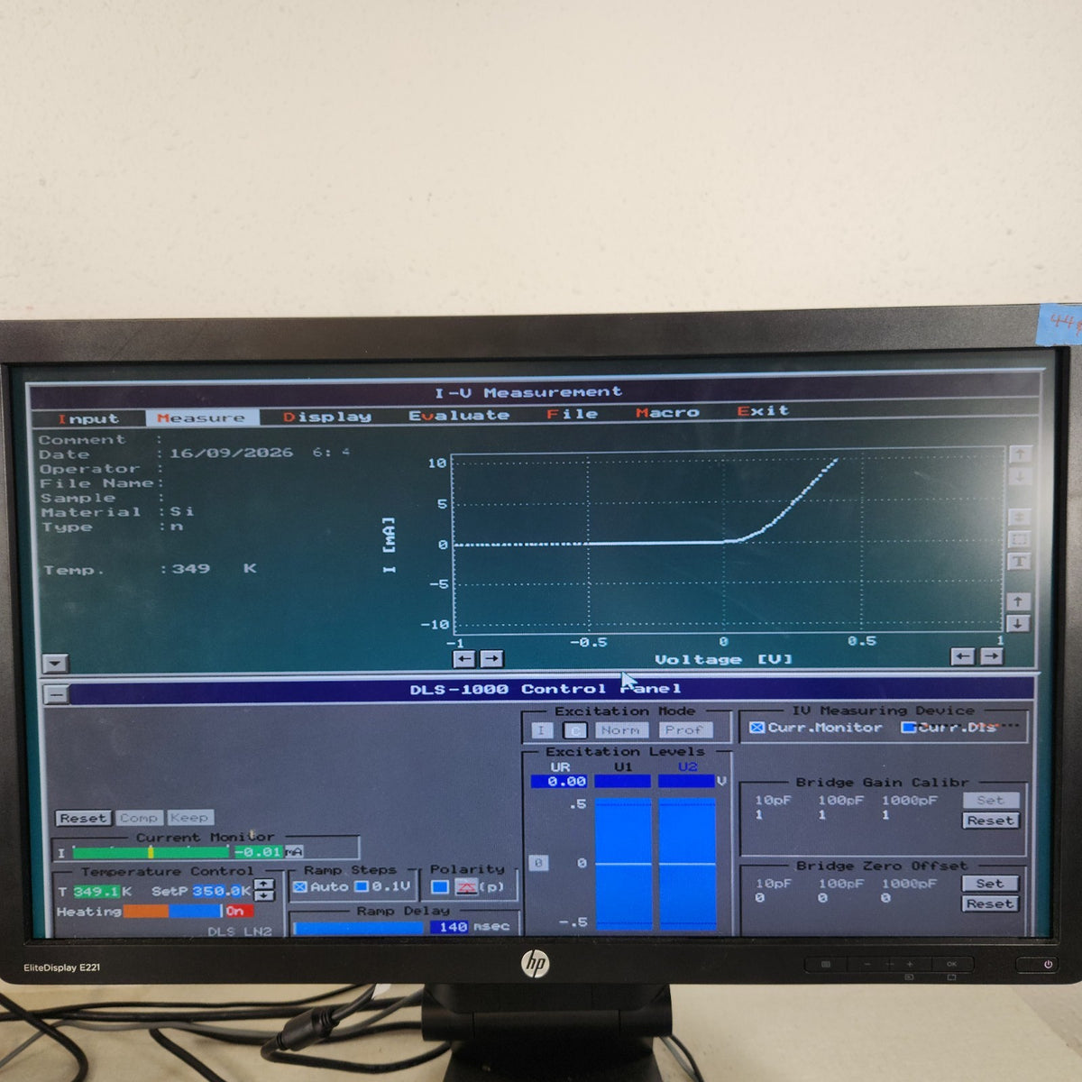 TESTED Semilab DLS-83D DLTS Deep Level Transient Spectrometer Semiconductor