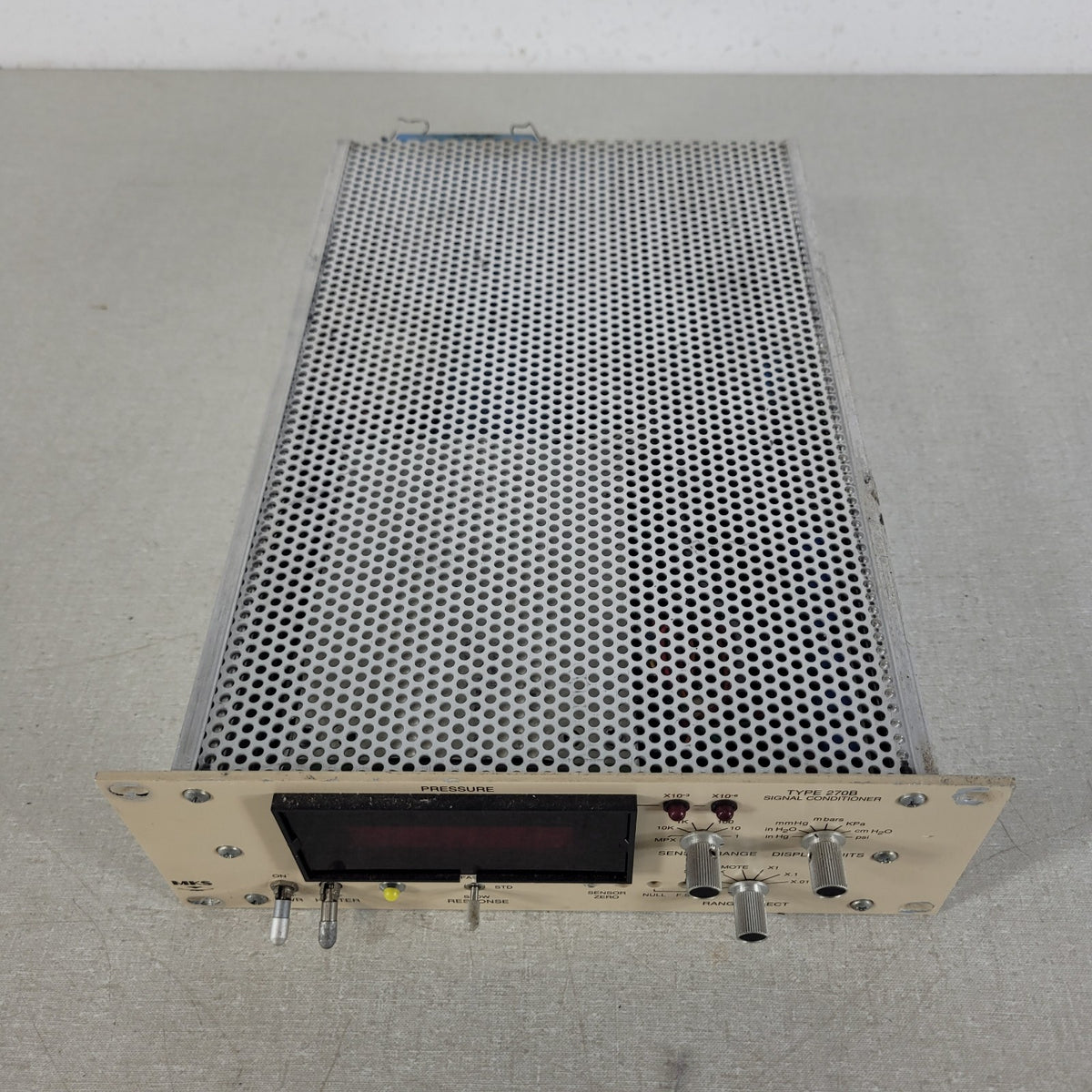 MKS Granville Phillips 270B-4 Baratron Signal Conditioner Pressure Readout