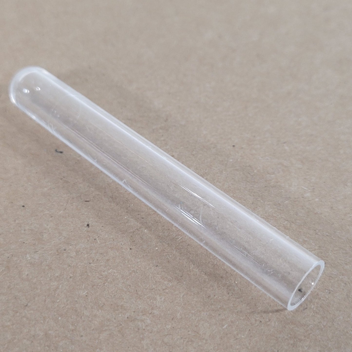Lot of 30 Clear Glass Test Tubes 10x75mm 3mL Round Bottom Laboratory
