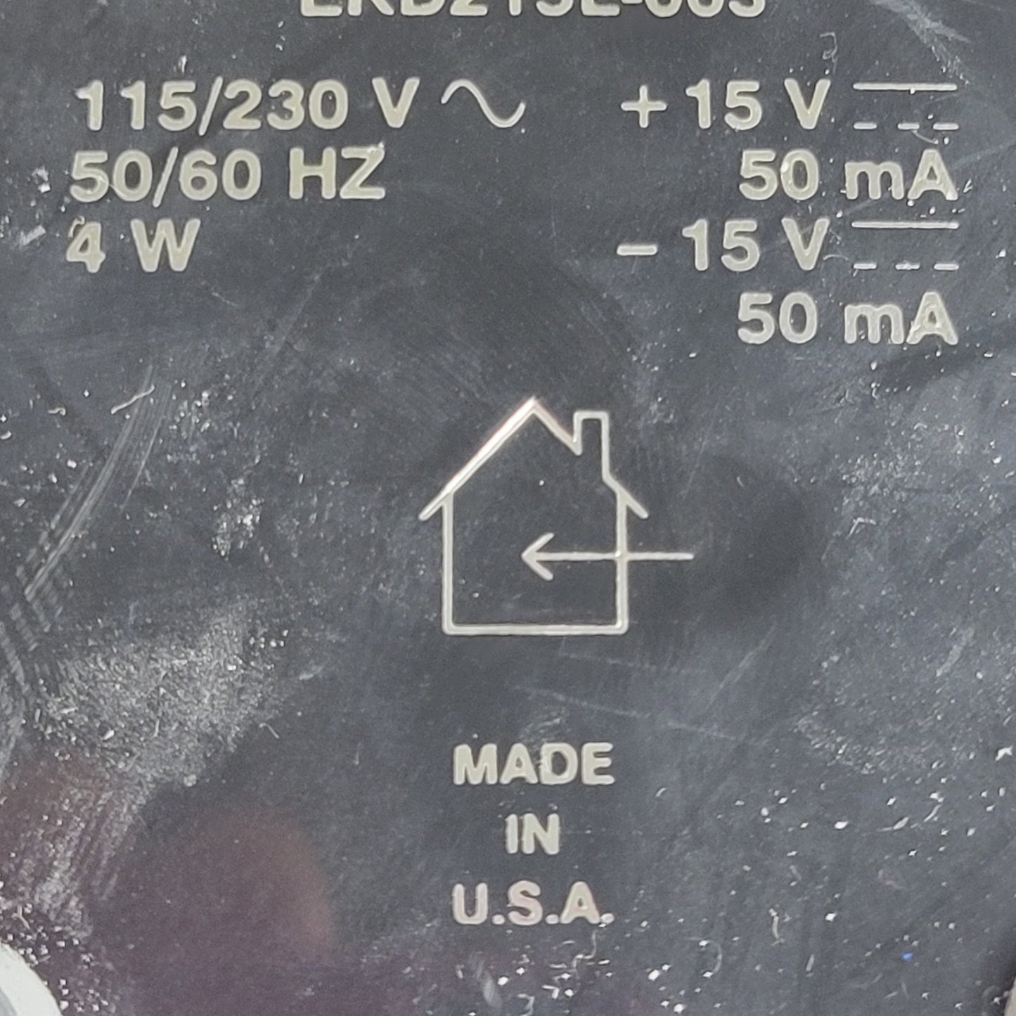 JEROME MTEC MITEC EKD215L003 Power Supply 50mA, 115/230V, Preamp Gain Settings
