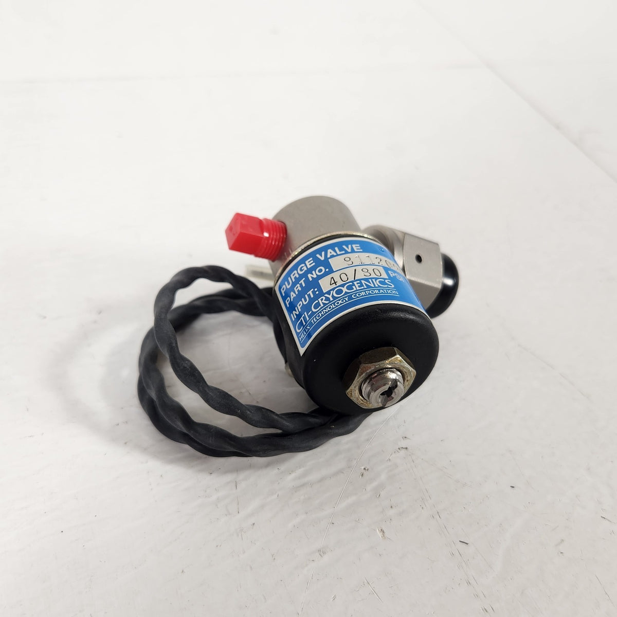 CTI Cryogenics 8112095G001 On-Board Cryopump Purge Valve Kit 40-80 PSI