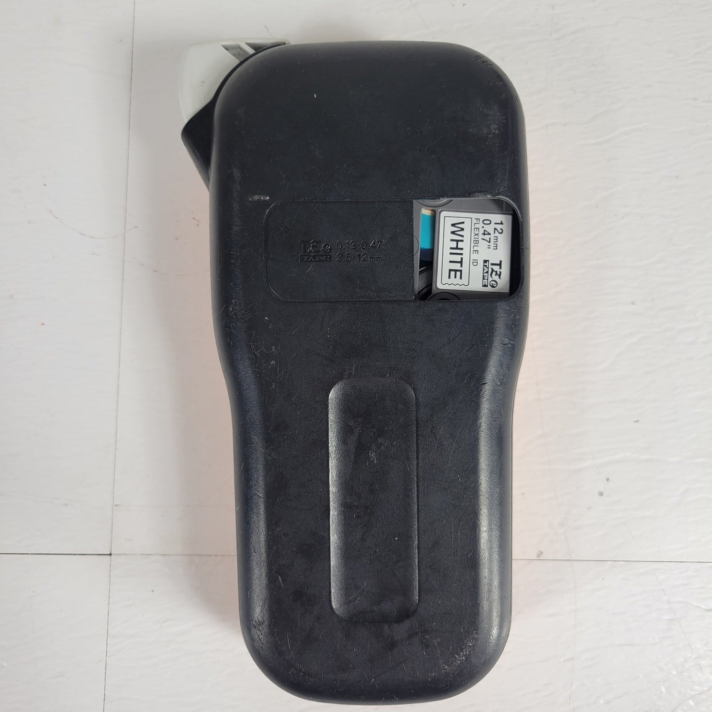TESTED BROTHER PTE105 Handheld Industrial Labeling Tool w/12mm Tape & Manuals