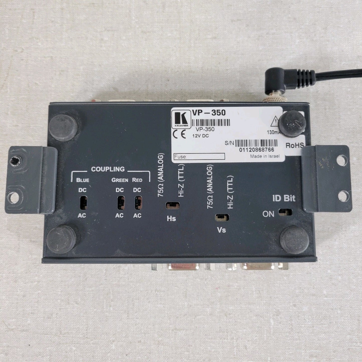 TESTED Kramer VP-350 1:3 UXGA VGA Distribution Amplifier 15-Pin