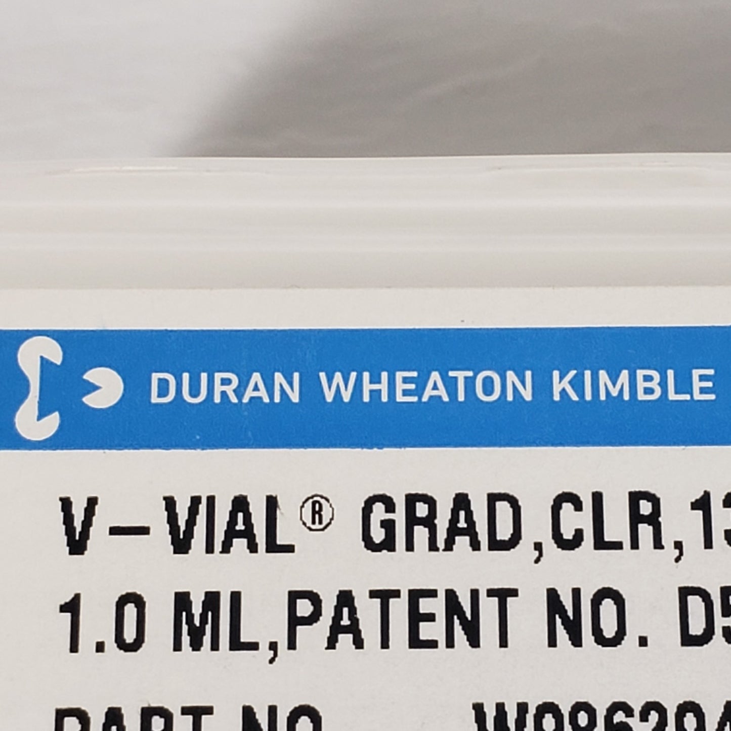 WHEATON W986294NG 1mL Graduated Clear V-Vials Screw Cap 13-425 Lot of 10