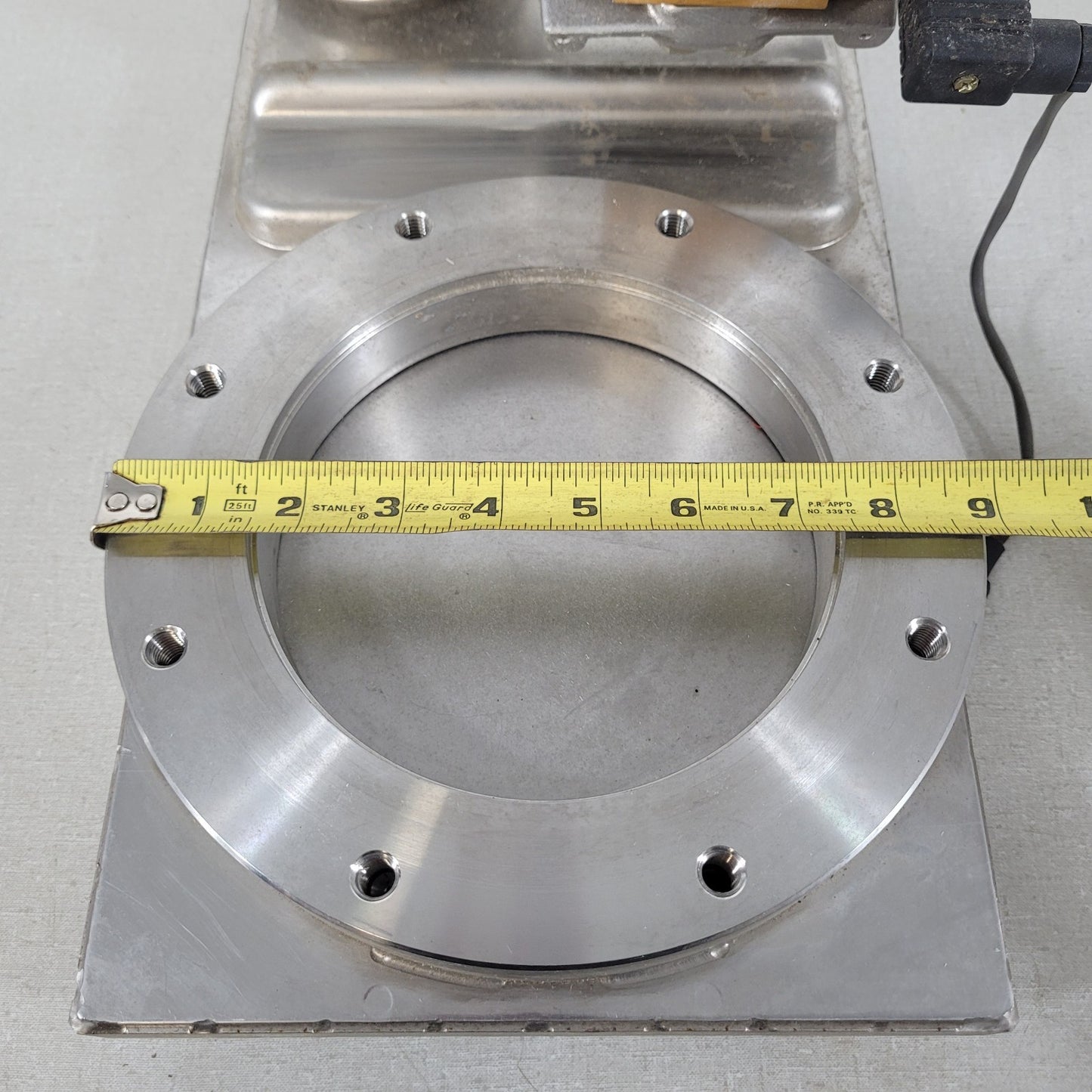 TESTED VAT F14-100180 DN160 ISO-F 6in Pneumatic SS High Vacuum Gate Valve ISO160