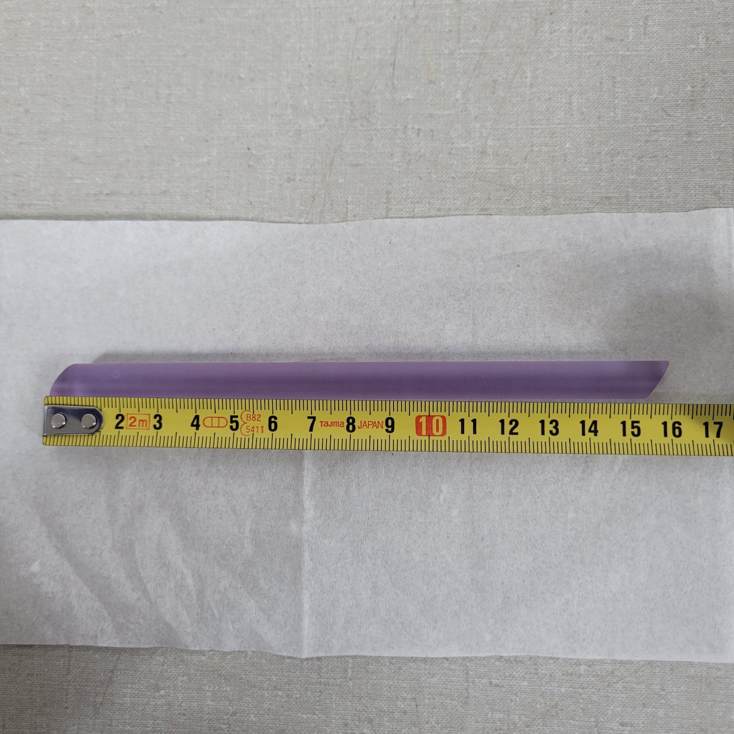 Nd:YAG Laser Rod Crystal 9mm x 160mm Neodymium Doped YAG Optical Crystal 45 deg