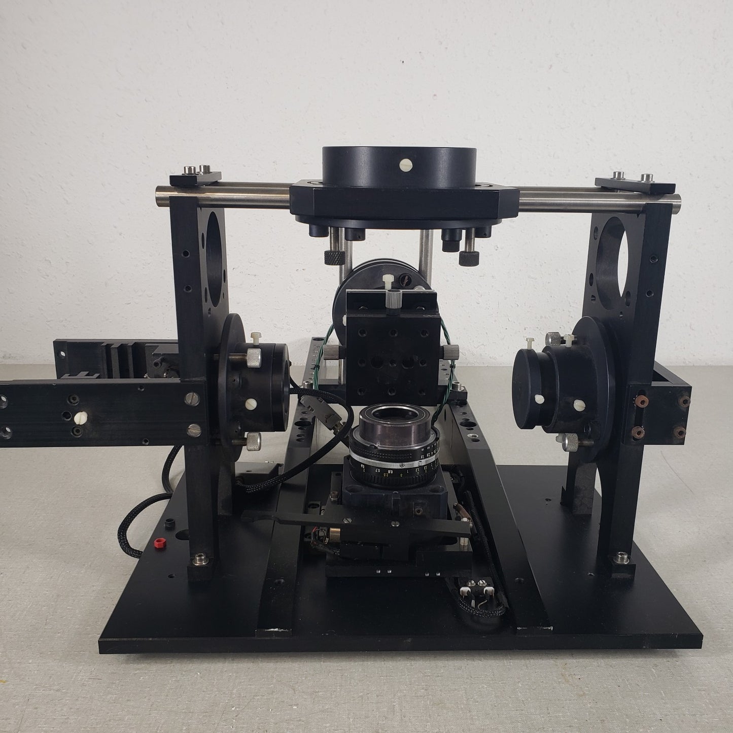 Custom 5 Way Optical Assembly Optical Adjustable Lens Mount Laboratory Equipment